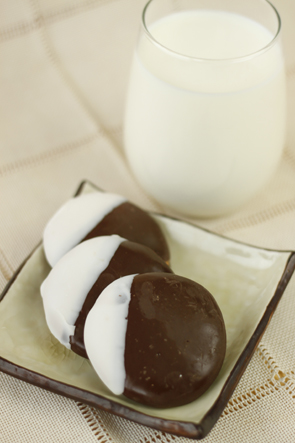 Gluten Free Black and White Cookies