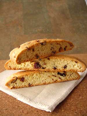 Cranberry Orange Biscotti