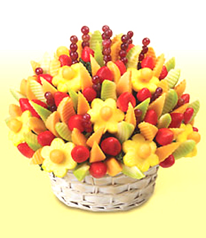 Fruit Gift Baskets on Edible Arrangements Sculpted Fruit Basket Gifts   Gift Fruit Baskets