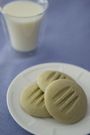 Green Tea Butter Cookies