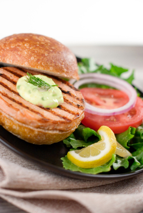 Salmon Burger