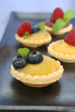 Lemon Curd Tarts