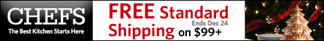 Chefs Free Shipping Offer