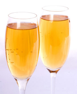 champagne flutes