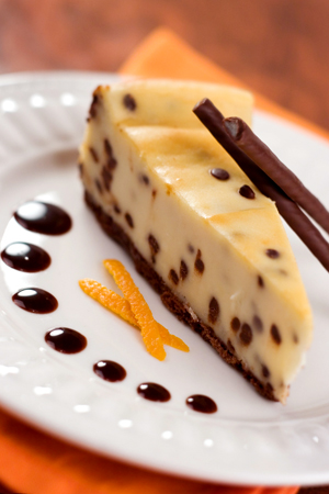 Chocolate Chip Cheesecake