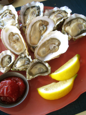 Platter of Oysters