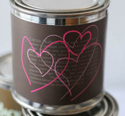 Favor Hearts Tin