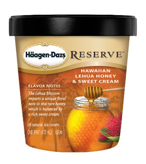 Haagen Dazs Reserve - Lehua Honey Pint