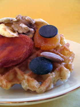 Waffle With Fruit