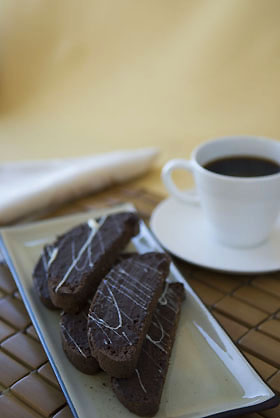 Chocolate Cherry Biscotti