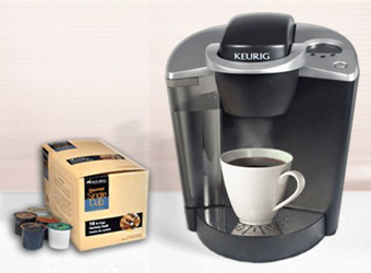 Keurig with cups