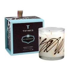 chocolate truffle candle