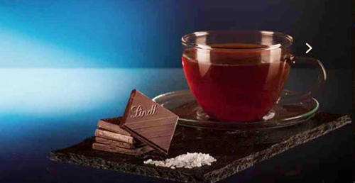 Assam Tea With Chocolate Squares
