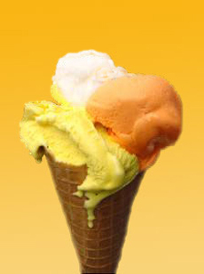 Gelato Ice Cream Cone