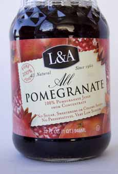 L & A Pomegranate Juice