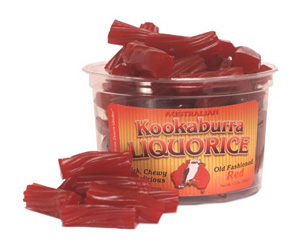 strawberry liquorice