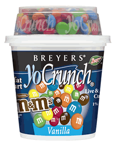 YoCrunch Yogurt With M&Ms