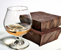 Cognac and chocolate