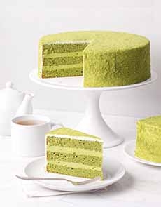 Green Tea Mousse Cake