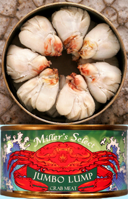Jumbo Lump Crab Meat - Miller's Select