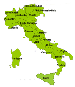 Map Of Italy