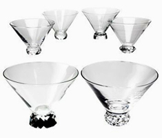 Brilliance Martini Glasses