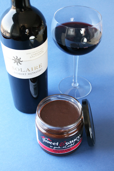 Cabernet Fudge Sauce