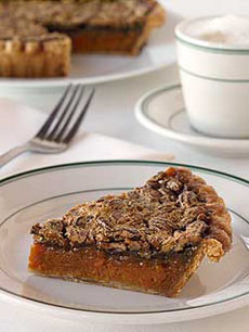 Sweet Potato Pecan Pie 