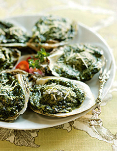 Oysters Rockefeller