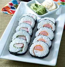 Crab Stick & Sausage Maki