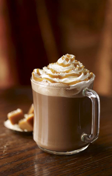 Salted Caramel Hot Chocolate