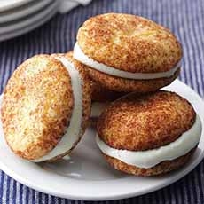 Snickerdoodle Ice Cream Sandwich