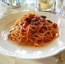 Spaghetti all'arrabbiata