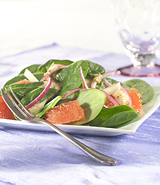 Spicy Grapefruit Salad