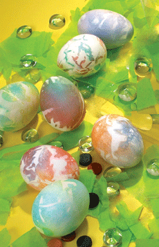 Tie Dye Easter Eggs