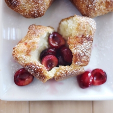 Cherry Popovers