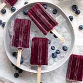 Blueberry Popsicles