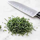 Basil Chiffonade