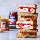 Brie & Cherry Grilled Cheese