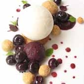 Deconstructed Blueberry Pie