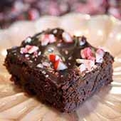 Candy Cane Brownie