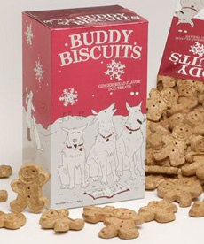 Gingerbread Dog Biscuits