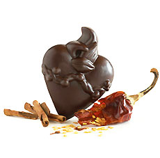 Vosges Red Fire Chocolate Heart