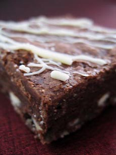 White Chocolate Brownie