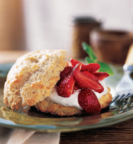 Strawberry Shortcake Scone