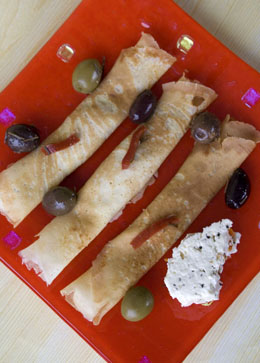 Feta Crepes