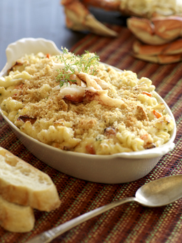 Crab and Macaroni Bake