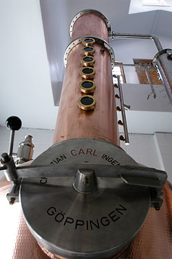 Cold River Vodka copper still