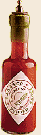 Old Tabasco Bottle