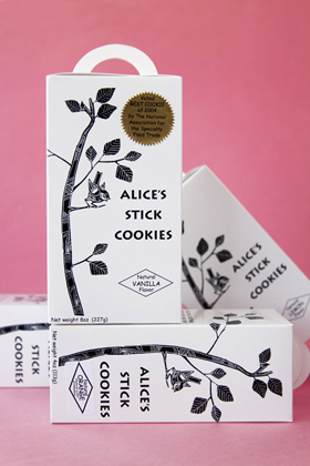 Alice's Stick Cookies